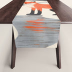 Winter River Fox Table Runner Gallery Image 1