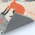 Winter River Fox Rug Gallery Image 4