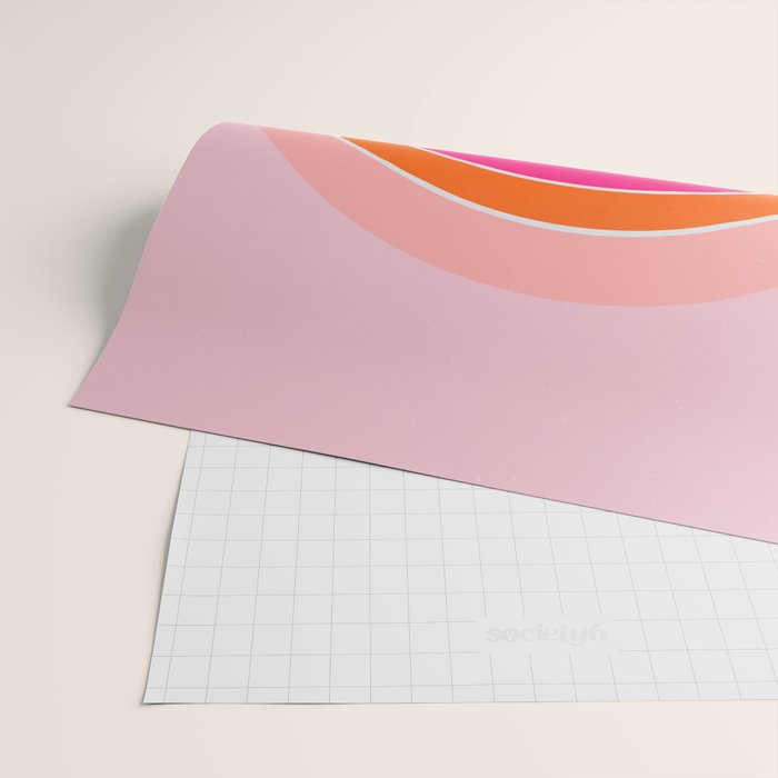 Rainbow sunset Wrapping Paper Gallery Image 2