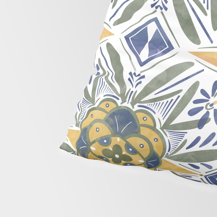 Modern fantasy tiles S Pillow Sham Gallery Image 4