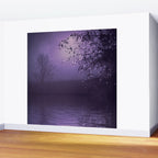 SONG OF THE NIGHTBIRD - LAVENDER Wall Mural Gallery Image 2
