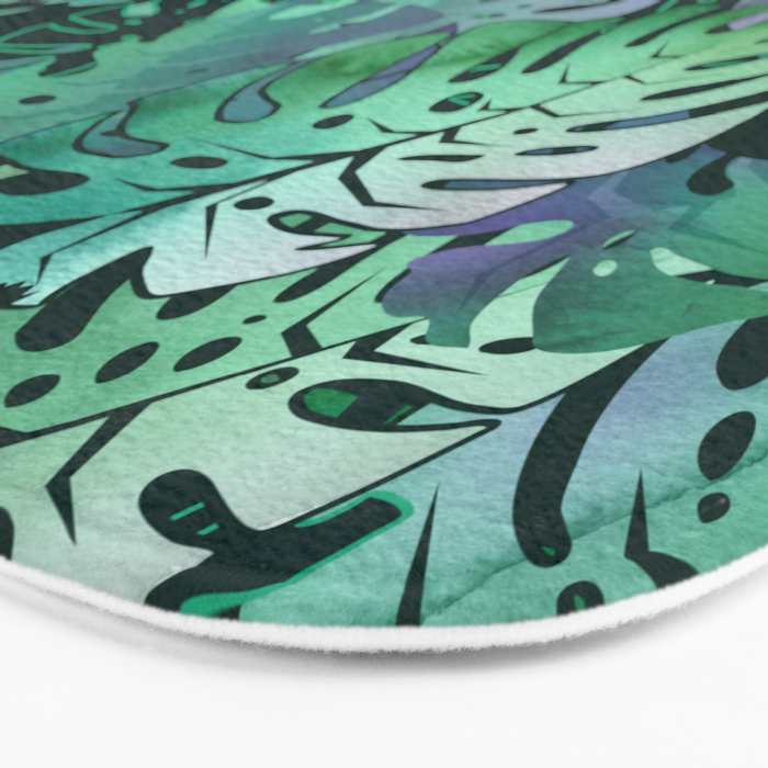 Monstera Monsters Bath Mat Gallery Image 3