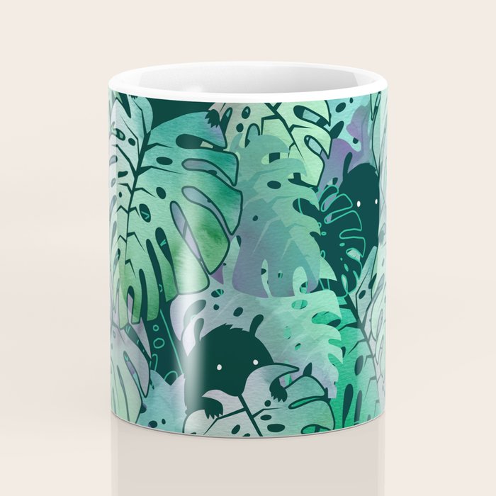 Monstera Monsters Coffee Mug Gallery Image 4