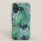 Monstera Monsters iPhone Case Gallery Image 1