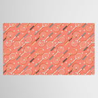 Retro Tennis on Clay Tablecloth Gallery Image 2