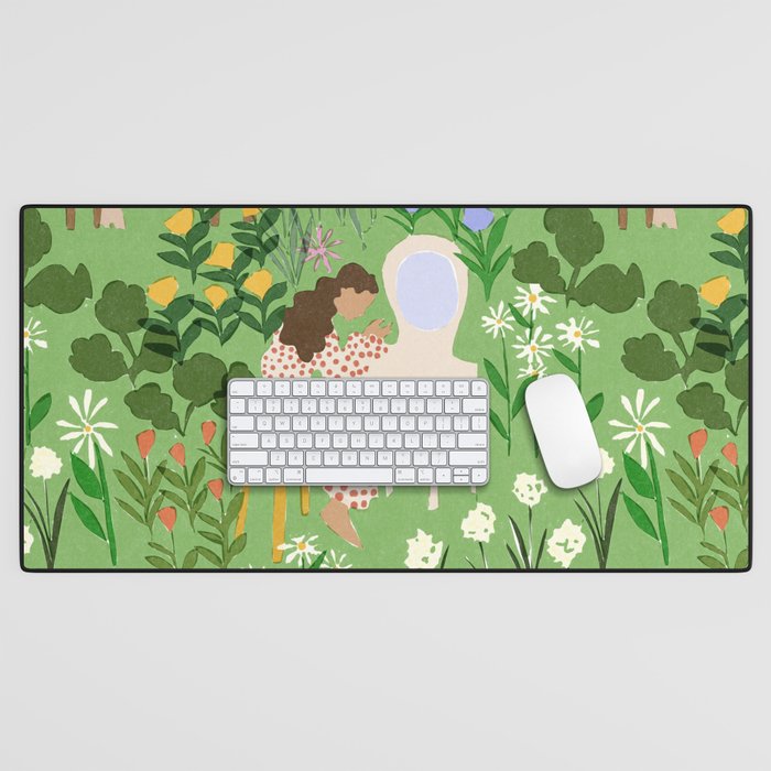 Getting Ready With Girls Desk Mat Gallery Image 1