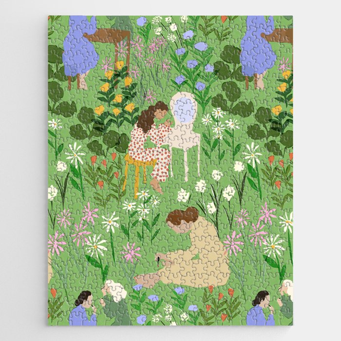 Getting Ready With Girls Jigsaw Puzzle Gallery Image 1