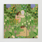 Getting Ready With Girls Wood Wall Art Gallery Image 1
