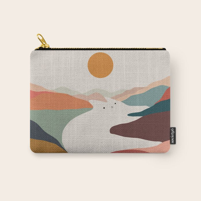 Cat Landscape 190 Carry All Pouch Gallery Image 1
