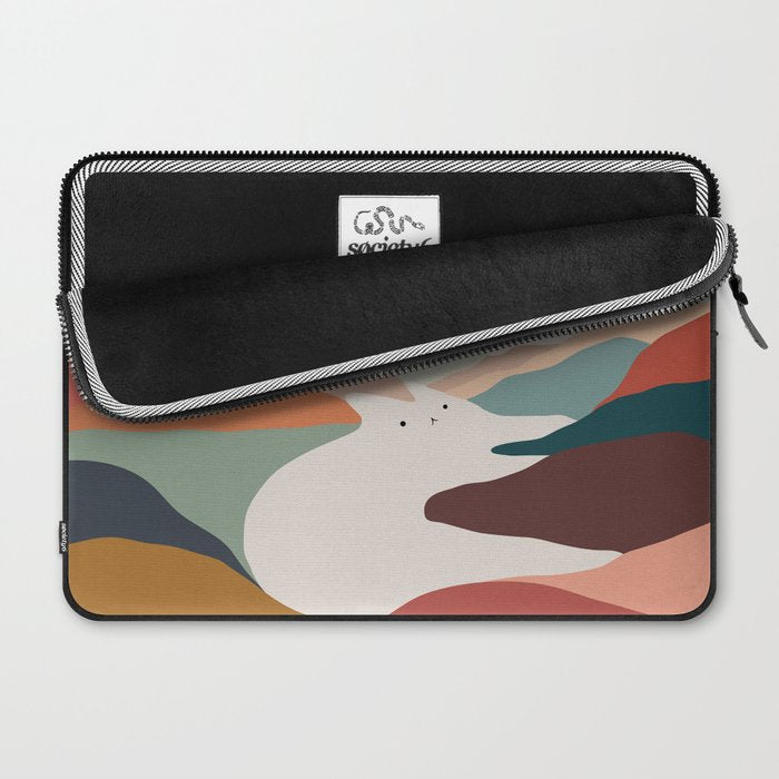 Cat Landscape 190 Laptop Sleeve Gallery Image 2