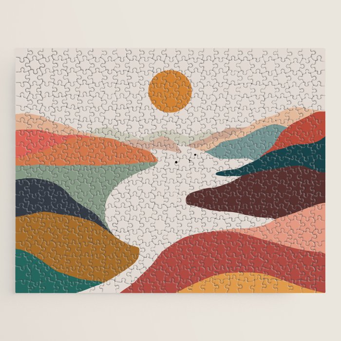 Cat Landscape 190 Jigsaw Puzzle Gallery Image 1