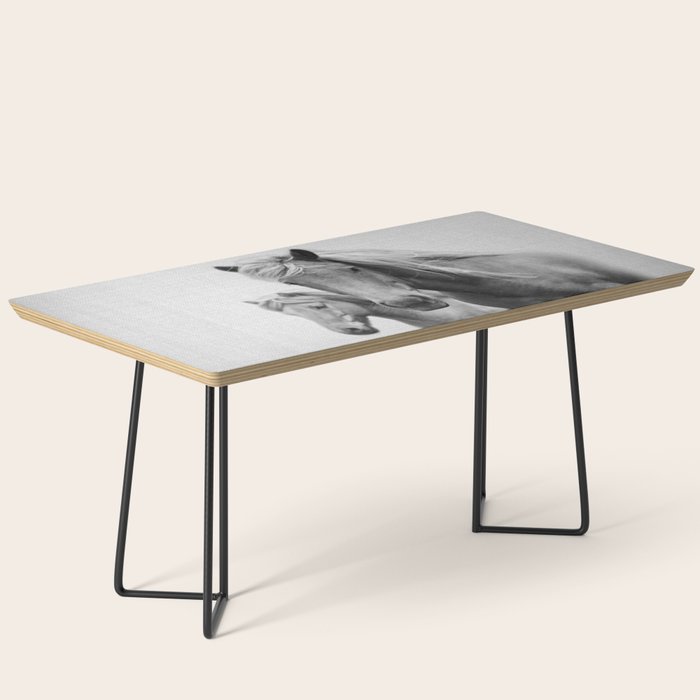 Horses - Black & White Coffee Table Gallery Image 1