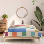 Modern Playful Checkered Abstract Comforter Gallery Image 3