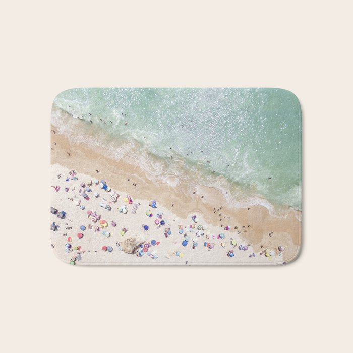 Pastel Beach Bath Mat Gallery Image 1