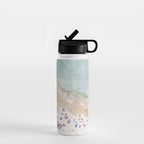 Pastel Beach Water Bottle Gallery Image 1