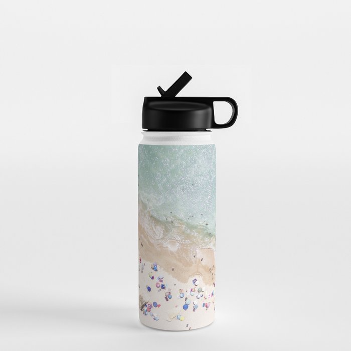 Pastel Beach Water Bottle Gallery Image 1