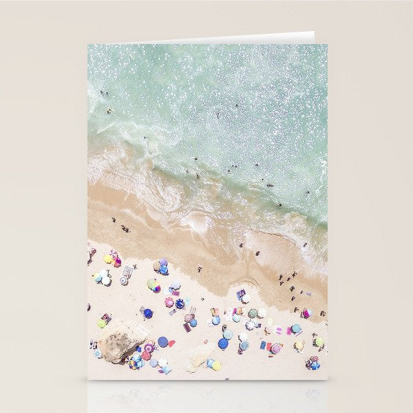 Pastel Beach Stationery Card Gallery Image 2
