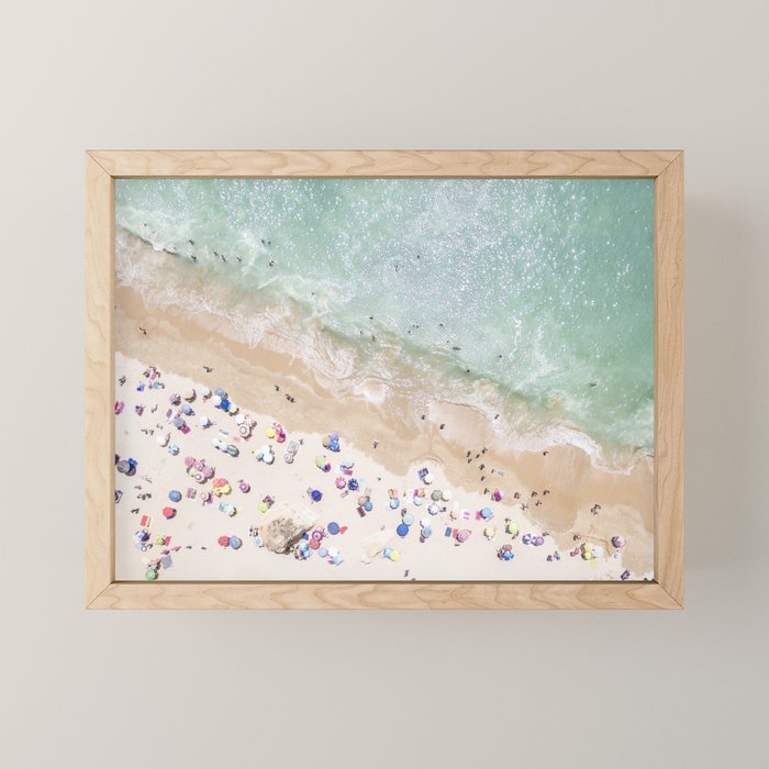 Pastel Beach Mini Art Print Gallery Image 1
