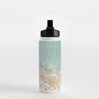 Pastel Beach Water Bottle Gallery Image 2