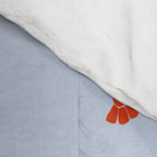 Classic Red Lobsters Pattern On Light Blue Comforter Gallery Image 4