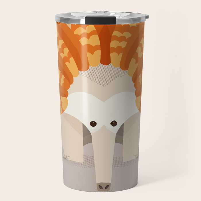 Whimsical Echidna Travel Mug Gallery Image 1