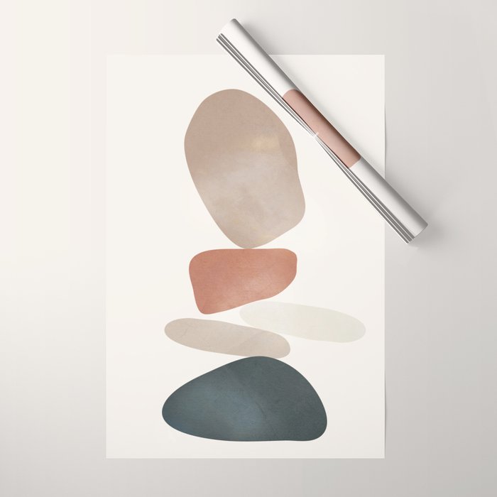 Balancing Stones 25 Wrapping Paper Gallery Image 1