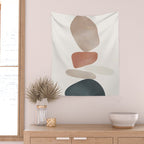Balancing Stones 25 Wall Tapestry Gallery Image 2