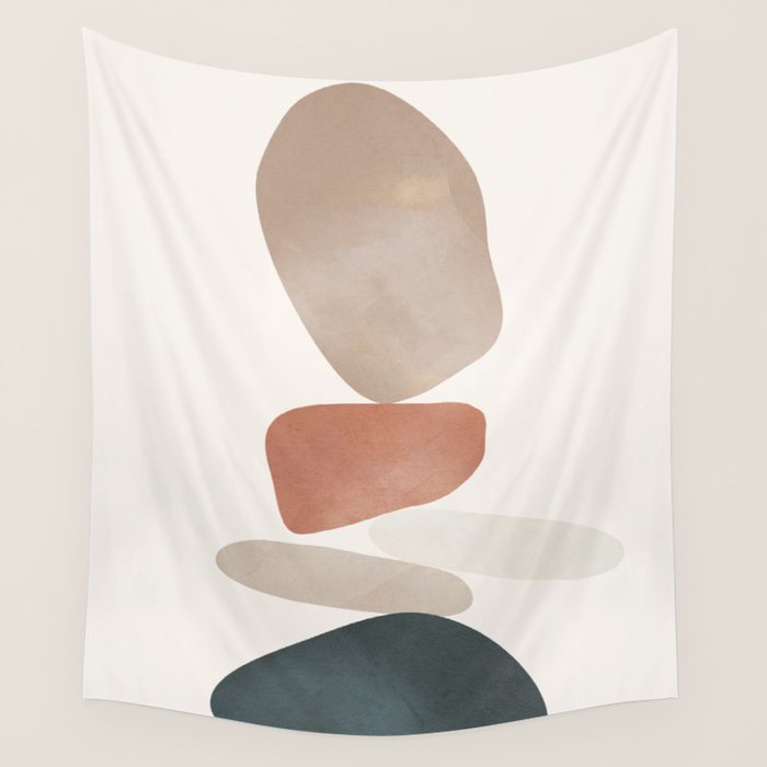 Balancing Stones 25 Wall Tapestry Gallery Image 1