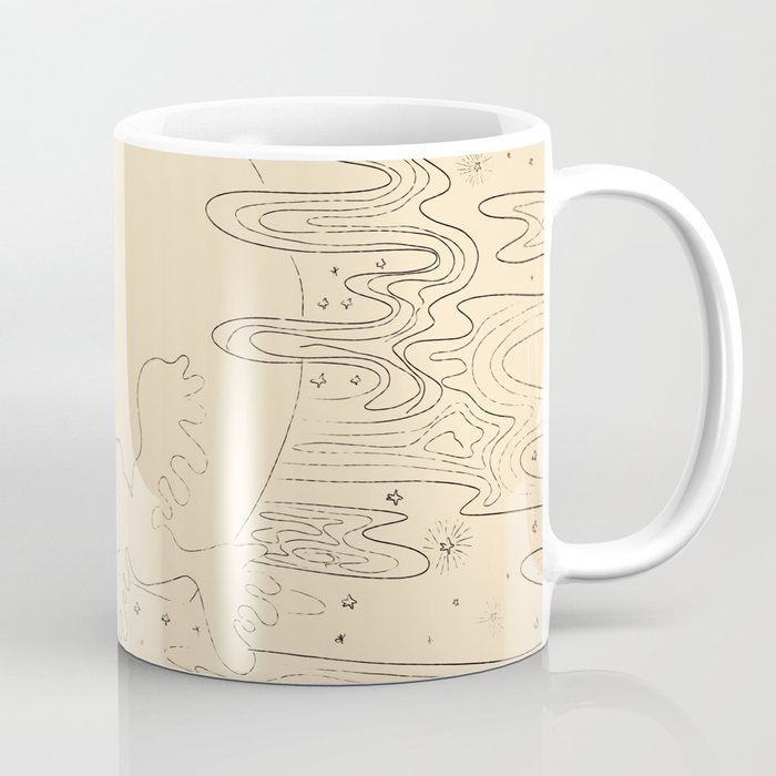 The Bird And The Moon Coffee Mug Gallery Image 1