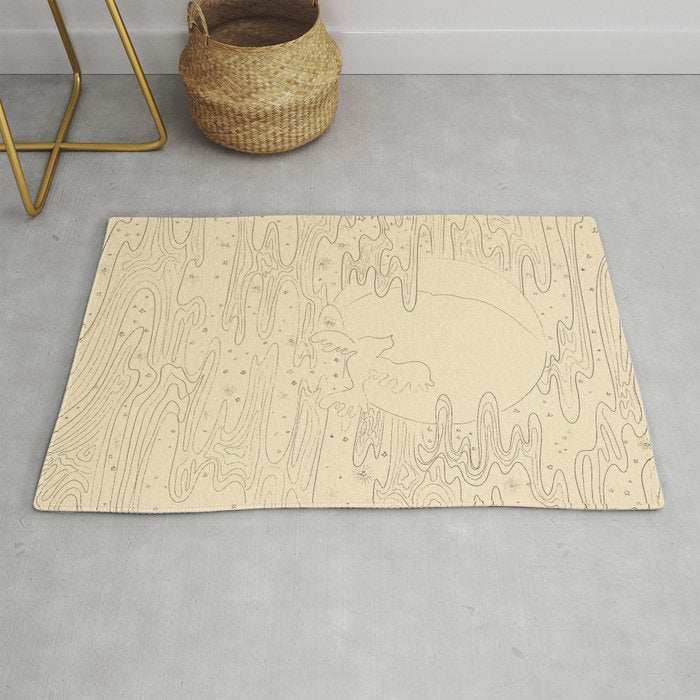The Bird And The Moon Rug Gallery Image 1
