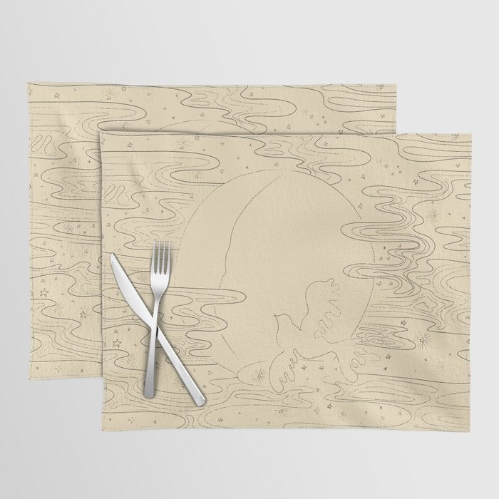 The Bird And The Moon Placemat Gallery Image 1