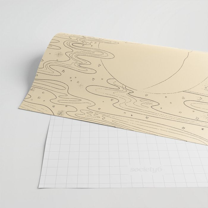 The Bird And The Moon Wrapping Paper Gallery Image 2