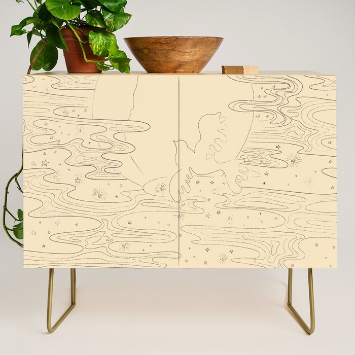 The Bird And The Moon Credenza Gallery Image 1