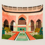Granada Alhambra Wall Tapestry Gallery Image 4