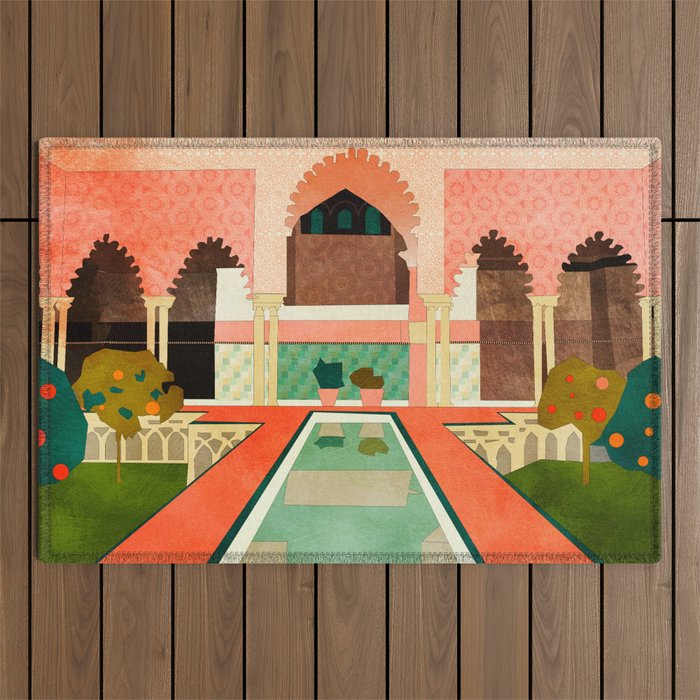 Granada Alhambra Outdoor Rug Gallery Image 1