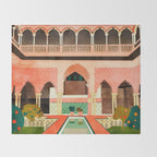 Granada Alhambra Throw Blanket Gallery Image 2