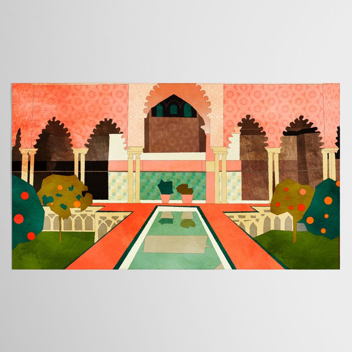 Granada Alhambra Tablecloth Gallery Image 2