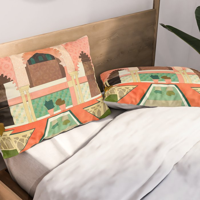 Granada Alhambra Pillow Sham Gallery Image 2