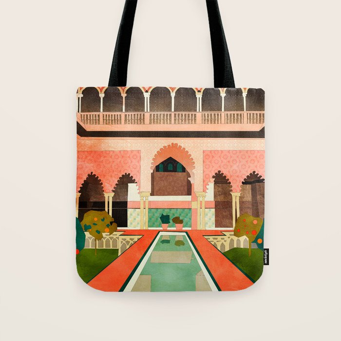 Granada Alhambra Tote Bag Gallery Image 1