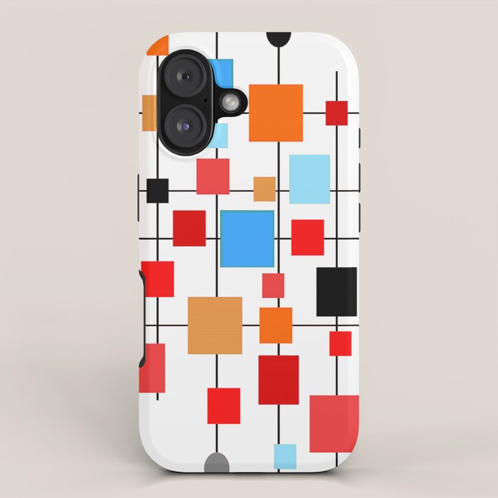 Mid-Century Modern Art 1.3.3 iPhone Case Gallery Image 1