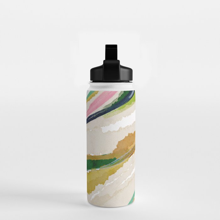 Rainbow Ribbons Water Bottle Gallery Image 2