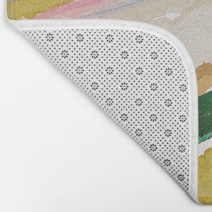 Rainbow Ribbons Bath Mat Gallery Image 2