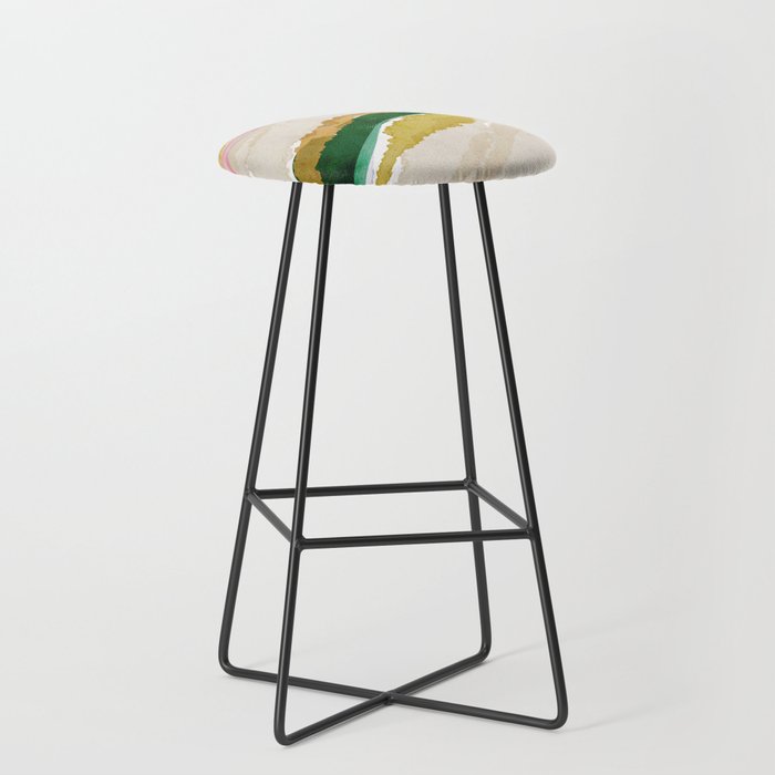Rainbow Ribbons Stool Gallery Image 1