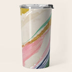Rainbow Ribbons Travel Mug Gallery Image 2