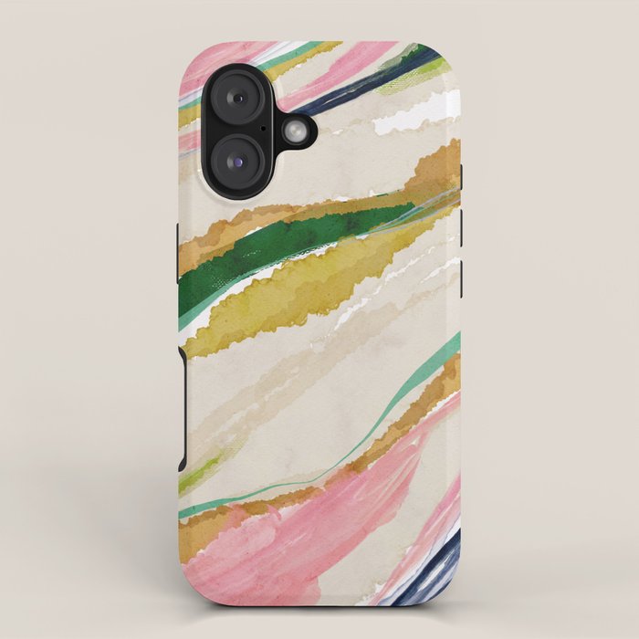 Rainbow Ribbons iPhone Case Gallery Image 1