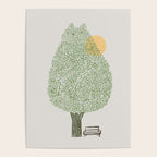 Cat and Plant 61: Cat Tree Poster Gallery Image 4