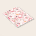 City life neighborhood pearl pink Notebook Gallery Image 3
