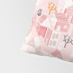 City life neighborhood pearl pink Pillow Sham Gallery Image 4