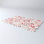 City life neighborhood pearl pink Rug Gallery Image 3