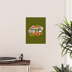 Pisces Mid Century House Poster Gallery Image 2